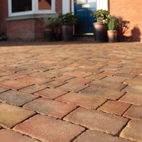 Charcon,  Woburn Rumbled Block Paving Autumn 100 x 134 x 60 - 8.32m2 Per Pack