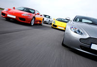 Double Supercar Driving Blast with Passenger Ride Special Offer