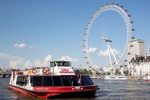 Family Thames Sightseeing Cruise with 24 Hour Rover Pass