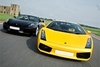 Ferrari vs Lamborghini Thrill with Passenger Ride or Photo