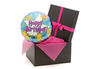 Happy Birthday Pink Meteor Balloon
