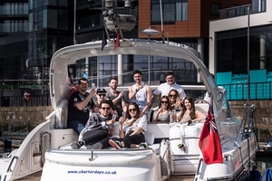 Luxury Motor Cruiser Driving Experience with Champagne for Two - Special Offer