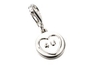 Silver Love Heart “4 U” Charm