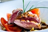 Three Course Dinner with a Glass of Wine for Two at The Old Bakery Restaurant
