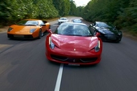 Triple Supercar Driving Thrill with Passenger Ride and In-Car Film