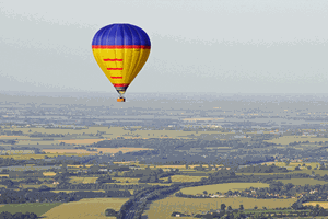 Weekend Balloon Flight for Two with Champagne