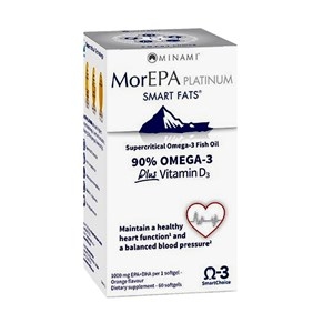Minami MorEPA Platinum Smart Fats Softgels 60 softgels