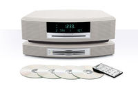 Wave music system III with multi-CD changer Platinum White