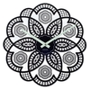Karlsson Lace Cut Out Glass Clock
