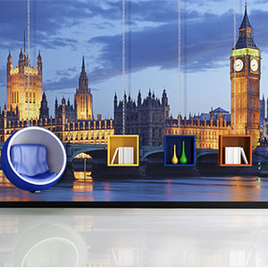 London Lights Wallpaper Mural