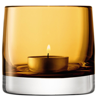 LSA Light Colour Tealight Holder - Amber