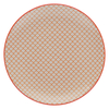 Brookland Orange Orange And White Pattern Side Plate D21Cm