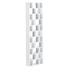Cleo White Lacquered Cd Storage Unit