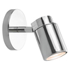 Como Chrome Metal Single Bathroom Spotlight Ip44