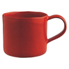 Connor Orange Organic Shaped Mug With Oversized Handle