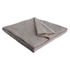 Crinkle Grey And Pink Stonewashed Reversible Throw 220 X 240Cm