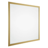 Damien 80 X 80Cm Shiny Gold Square Wall Mirror