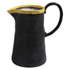 Dennis Black And Yellow Jug With Oversized Handle 1.3L