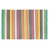 Django Multi-Coloured Striped Woven Wool Rug 140 X 200Cm