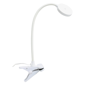 Dotty White Led Touch Desk Lamp With Clamp