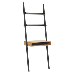 Drew Bamboo And Black Lacquer Ladder Desk