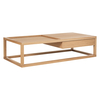Drio Oak Coffee Table With 1 Storage Drawer