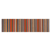 Edith Multi-Coloured Striped Woven Cotton Runner 75 X 250Cm