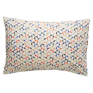 Eduardo Multi-Coloured Stonewashed Rectangular Pair Of Pillowcases