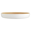 Emiko White Bamboo Shallow Bowl D40Cm