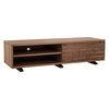 Enzo Walnut Tv Stand With One Storage Drawer