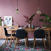 Etta Dining Set With Oak Extending Table And 4 Bacco Chairs