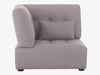 Fabric left-arm corner unit