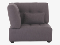 Fabric left-arm corner unit