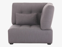 Fabric right-arm corner unit
