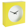 Habitat Bradley Yellow Metal Desk Clock