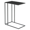 Habitat Calvo Matt Black Metal Laptop Table