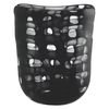 Habitat Checker Black Check Patterned Glass Vase
