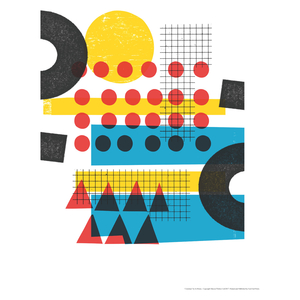 Habitat Construct 40 x 50cm Print by MW