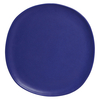Habitat Courbe Blue Semi-matt Cobalt Blue Glazed Stoneware Dinner Plate D27cm