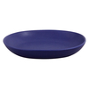 Habitat Courbe Blue Semi-matt Cobalt Blue Glazed Stoneware Pasta Bowl D24cm