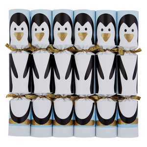 Habitat Cracker Set of 6 Novelty Penguin Christmas Crackers