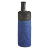 Habitat Cranley Blue And Black Ceramic Bottle Vase
