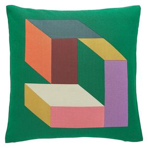 Habitat Duplo Multi-coloured Printed Cushion 45 x 45cm