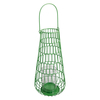Habitat Jour Green Tall Metal Lantern With Handle