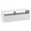 Habitat Kubrik White High Gloss AV Unit