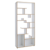 Habitat Ludo Tall White Oak Shelving Unit