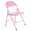 Habitat Macadam Pink Metal Folding Chair