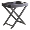 Habitat Oken Black Folding Side Table