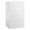 Habitat Perouse Large White 5 Drawer Tall Chest 70cm Width