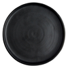 Habitat Pinya Semi-matt Black Glazed Terracotta Side Plate 19.5cm